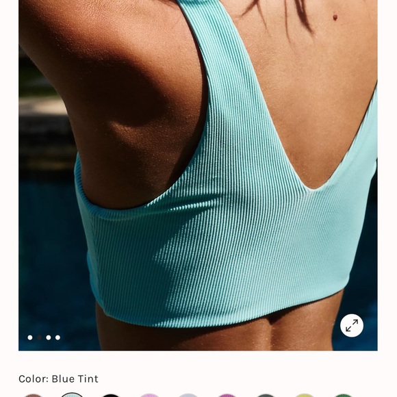 Free People Beach Riot Dallas Ribbed Bikini top 👙 - Picture 4 of 5